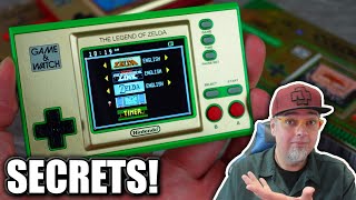 SECRETS Of The Nintendo Game \& Watch: The Legend Of Zelda! Unboxing \& Review!