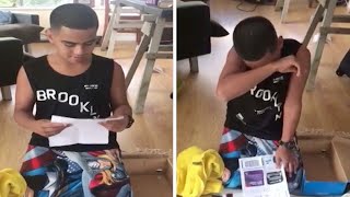 Boy Cries Over Surprise Bruno Mars Tickets