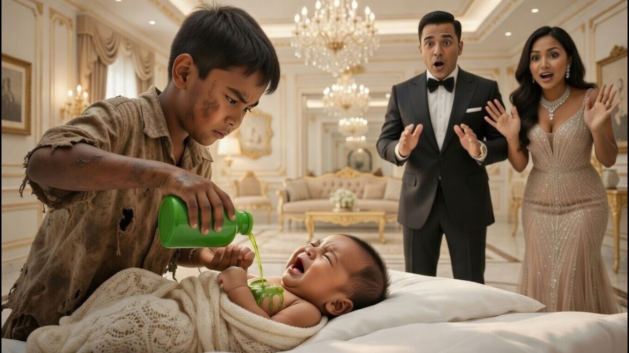 Maraming Doktor Hindi Matiis Iligtas ang Anak ng Bilyonaryo… Isang Palaboy ang Gumawa ng Imposibleng