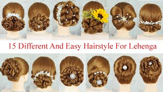 15 Different And Easy Hairstyle For Wedding And Party