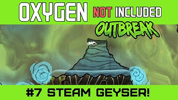 Steam Water Geyser Found - Oxygen Not Included OUTBREAK Update - Ep7 [4k]