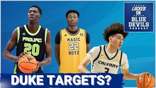 INSIDER: Jon Scheyer REVEALS Winning Recruiting SECRETS as Duke Basketball Pursues Top Targets