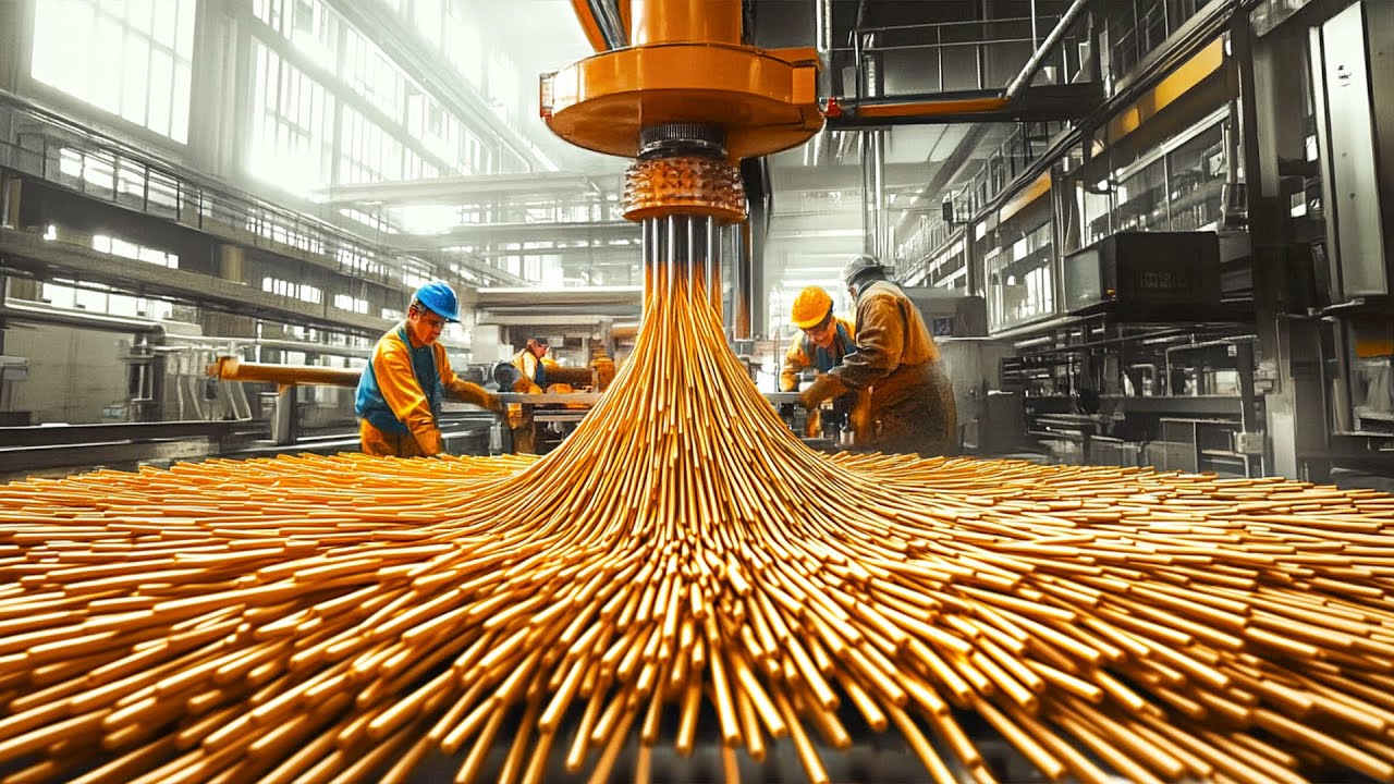 See How Chopsticks are MASS PRODUCED in a Factory - CHOPSTICKS - YouTube