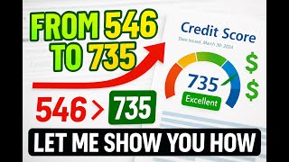 From A 546 to 735 Score - How I Repaired My Credit and How You Can Too | CreditRepairHacking.com