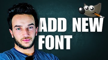 How To Add New Font In Gimp Tutorial 2024