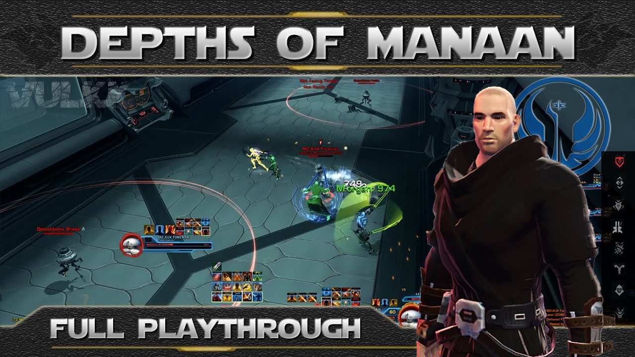 SWTOR FP DEPTHS OF MANAAN HM with Bonus Boss •│lvl 60 FP Full ...