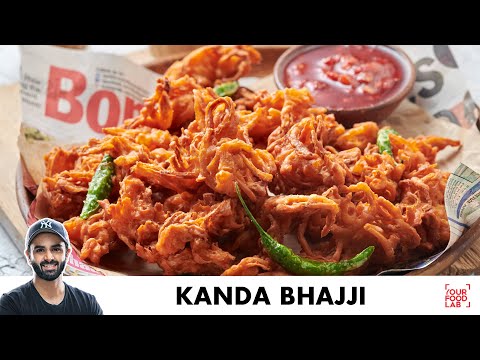 Kanda Bhajji Recipe | Super Crispy Tips | कुरकुरा कांदा भज्जी बनाने का तरीक़ा | Chef Sanjyot Keer