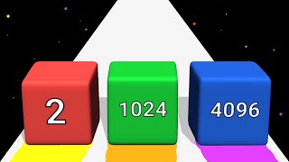 2048 Run - Infinity Cube Run Merge (131072)
