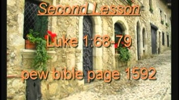 Second Sunday of Advent :: 12/06/2015