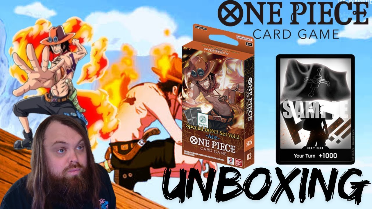 Ace- Special Don!! Set Vol. 2 - One Piece Card Game - Unboxing