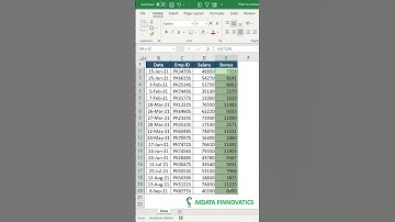 How to remove formula in Excel #shorts #excel #mdatafinnovatics #exceltips