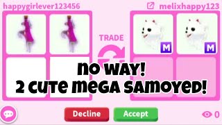 No Way I Got 2 New Super Cute Mega Neon Samoyed In Adopt Mehuge Offers For Mega Neon Samoyed