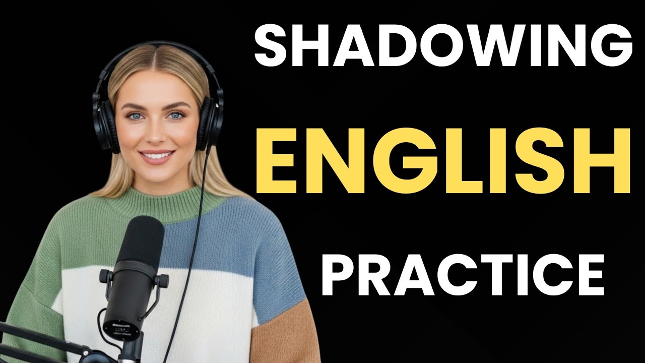 English Shadowing Practice for Beginners | Speak English Fluently with ...