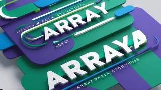 Struktur dan Organisasi Data Array - 1KA25