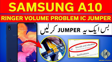 Samsung A10 Ringer speaker IC Jumper #ANJUMREPAIRING