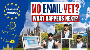 No Email After Applying to Erasmus Mundus? Watch This!