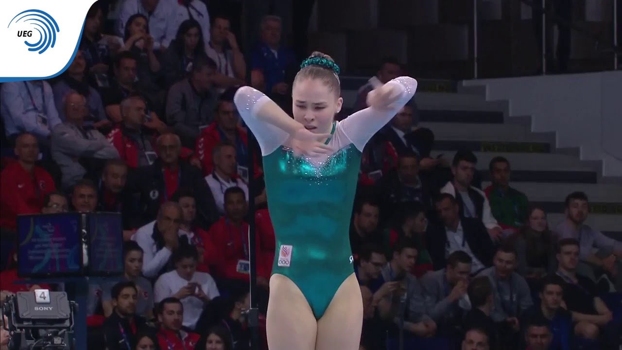 Eythora THORSDOTTIR (NED) - 2019 Artistic Gymnastics European silver medallist, floor