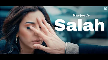 Salah : Navjeet ( Official Lyrical Video ) New Punjabi Song 2022