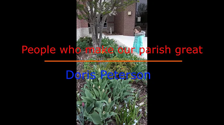 People who make our parish great with Doris Peterson