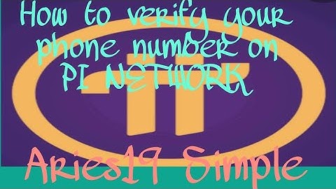 How to verify your Phone Number in Pi Network  (tagalog tutorial 2022)