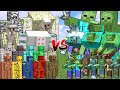 What Minecraft Golem can Defeat the Most Zombies in a Row?