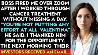 Boss Fired Me Over Zoom After I Worked Through Cancer Treatment, 'Not Putting Any Effort At All