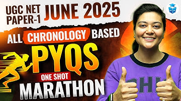 UGC NET Paper 1 Chronology Based PYQs | UGC NET Paper 1 Marathon by Aditi Mam
