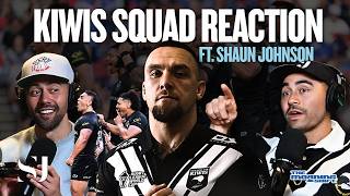 KIWIS RUGBY LEAGUE WORLD CUP SQUAD REACTION with SHAUN JOHNSON!