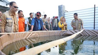 Kepala BNPB Tinjau Hunian Tetap dan Pemulihan Pascabencana Erupsi Gunung Semeru di Lumajang