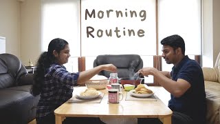 Morning Routine of Indian Couple in Japan | Day in our life | Pleasant morning | Chee & Chaa