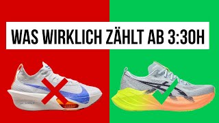 Marathon over 3:30 You need these running shoes – not carbon running shoes!
