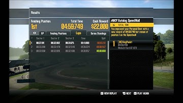 NFS Shift 2 PC - FIA GT3 - GT3 Championship (4/6) - Enna Pergusa - Matech Ford GT GT3