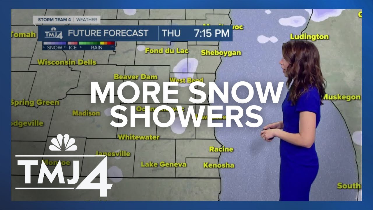 Light snow showers Thursday - YouTube