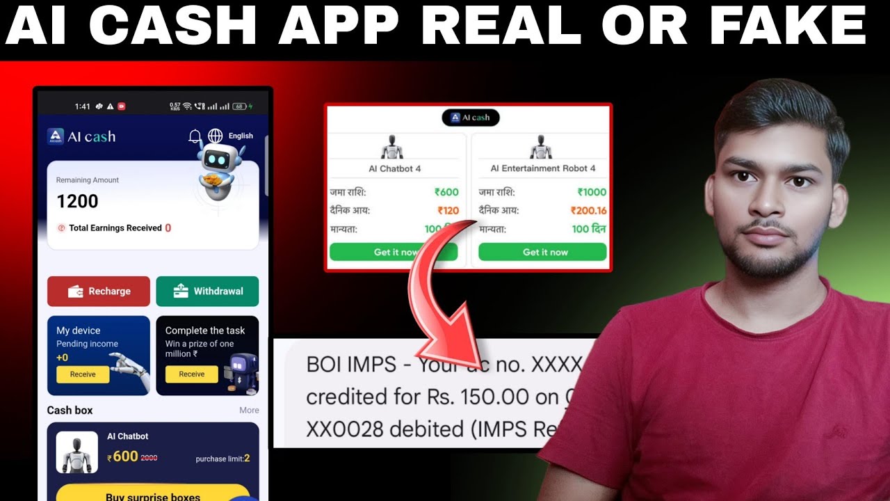 AI Cash App Real or Fake | AI Cash App Review | AI Cash App Scam | Fraud | AI Cash Withdrawal