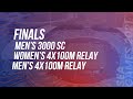 Indonesia Final Atletik Men's 3000 SC, Women's 4x100m Relay & Men's 4x00m