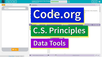 Permanent Data Storage Lesson 9.8 Tutorial with Answers Code.org CS Principles