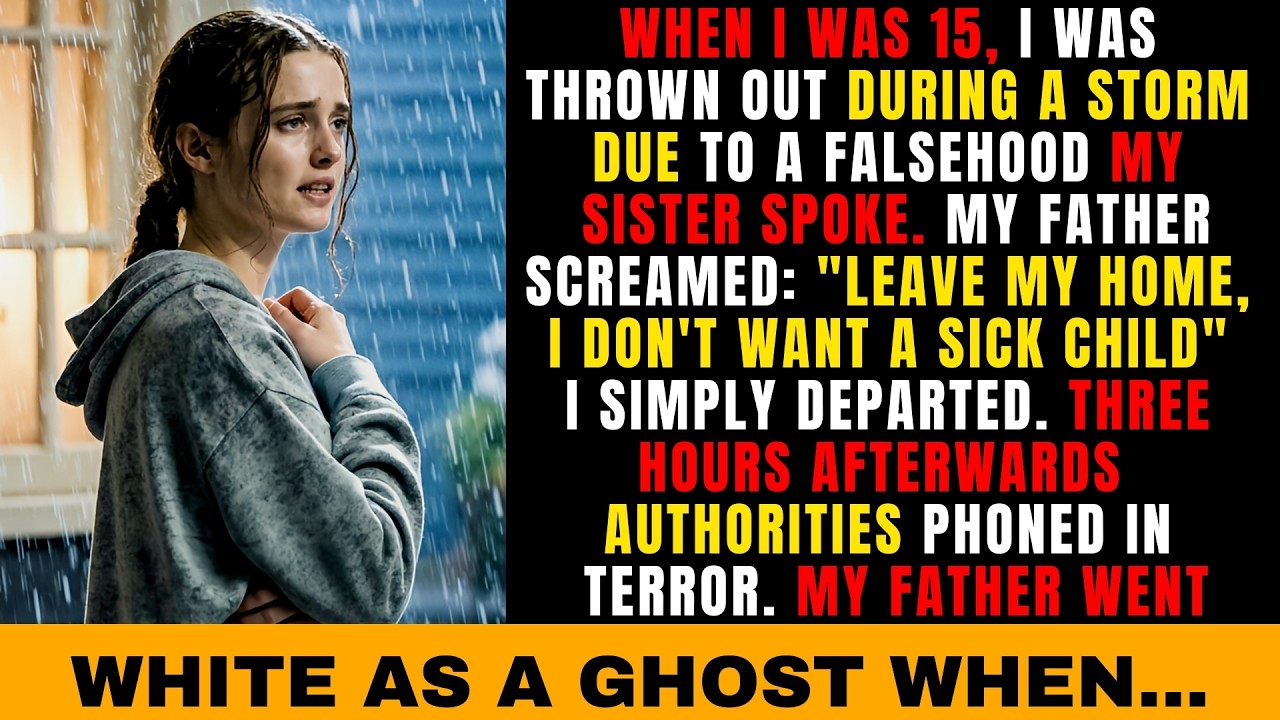 At 15, My Parents Thrown Me Out In A Storm Over A Lie — She Had No Clue That Command Turn Into...