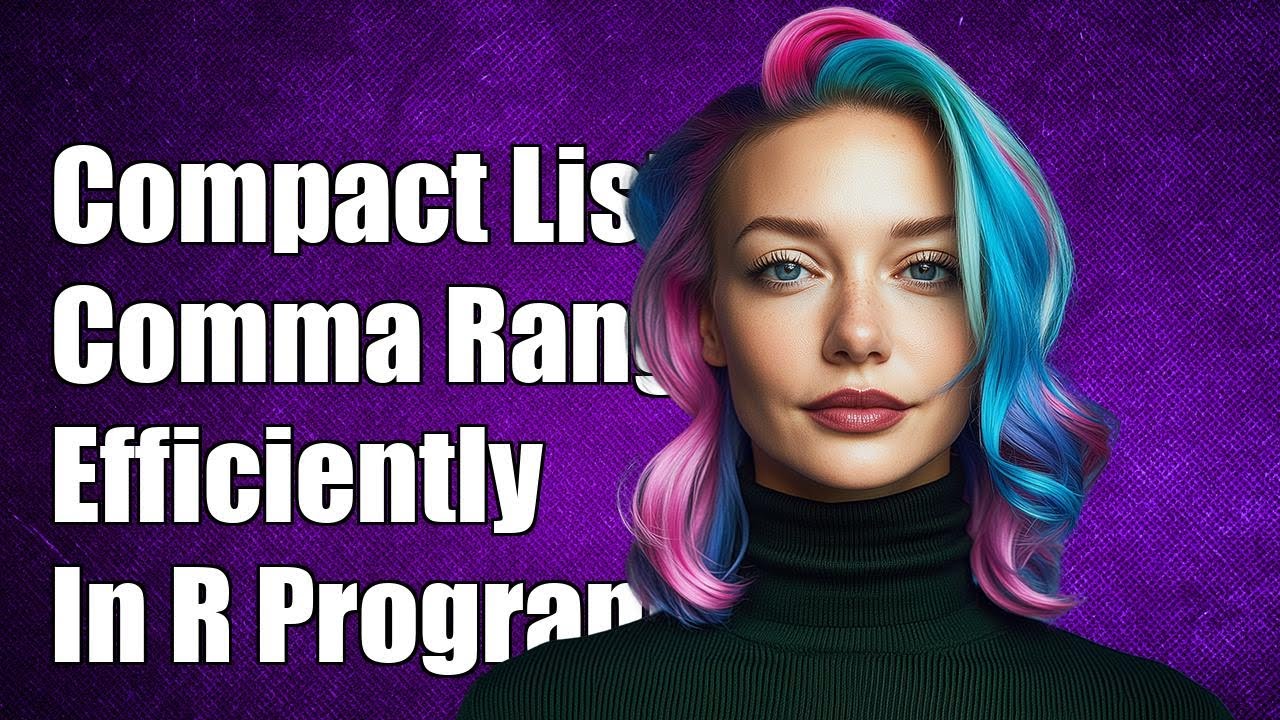 How to Compact a Comma Delimited Number List into Ranges Efficiently