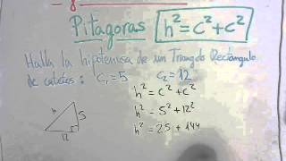 Teorema de Pitagoras | EJERCICIO RESUELTO Figuras Planas