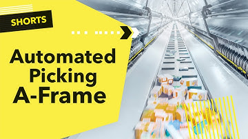 Automated Picking A-Frame from SSI SCHAEFER #shorts
