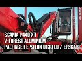 - Scania P440 XT / V-Forest Аluminium /  Palfinger Epsilon Q130 LD с  EPSCAB