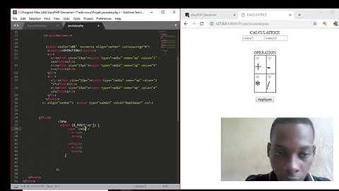 Comment faire un programme de calculatrice avec PHP