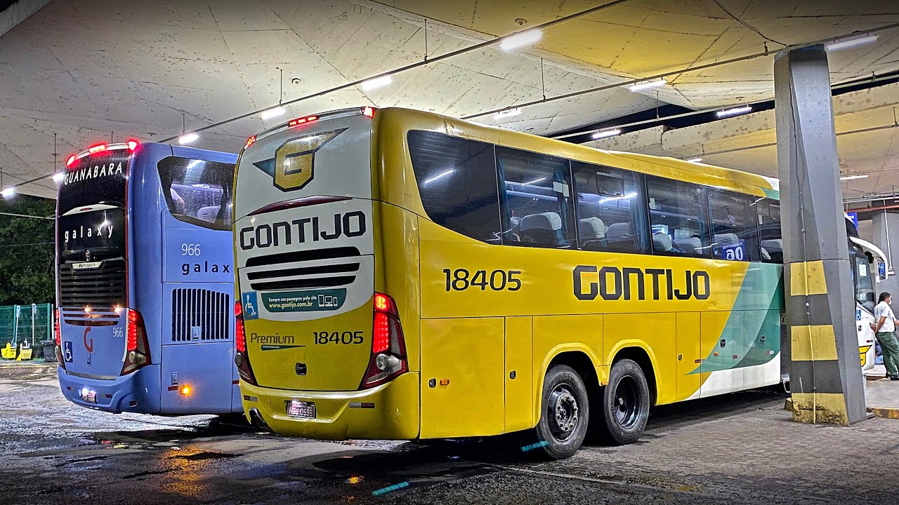 Movimentação NOTURNA! Rodoviária de TERESINA | Guanabara, Gontijo e muito mais