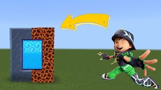 Download lagu HOW TO MAKE A NEW BOBOIBOY PORTAL - MINECRAFT