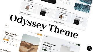 Odyssey Theme for Astro & We're Rebranding!!