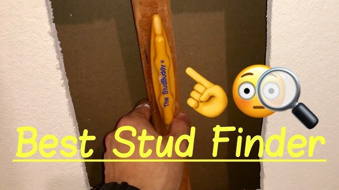 The StudBuddy Plus Magnetic Stud Finder and Level