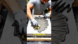 turn cement into a luxury kitchen bassoon #asmr #resinart #craft #art #shorts