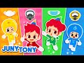 The Mask Superheroes Song | Bacteria’s Love Song | +More Kids Songs | JunyTony