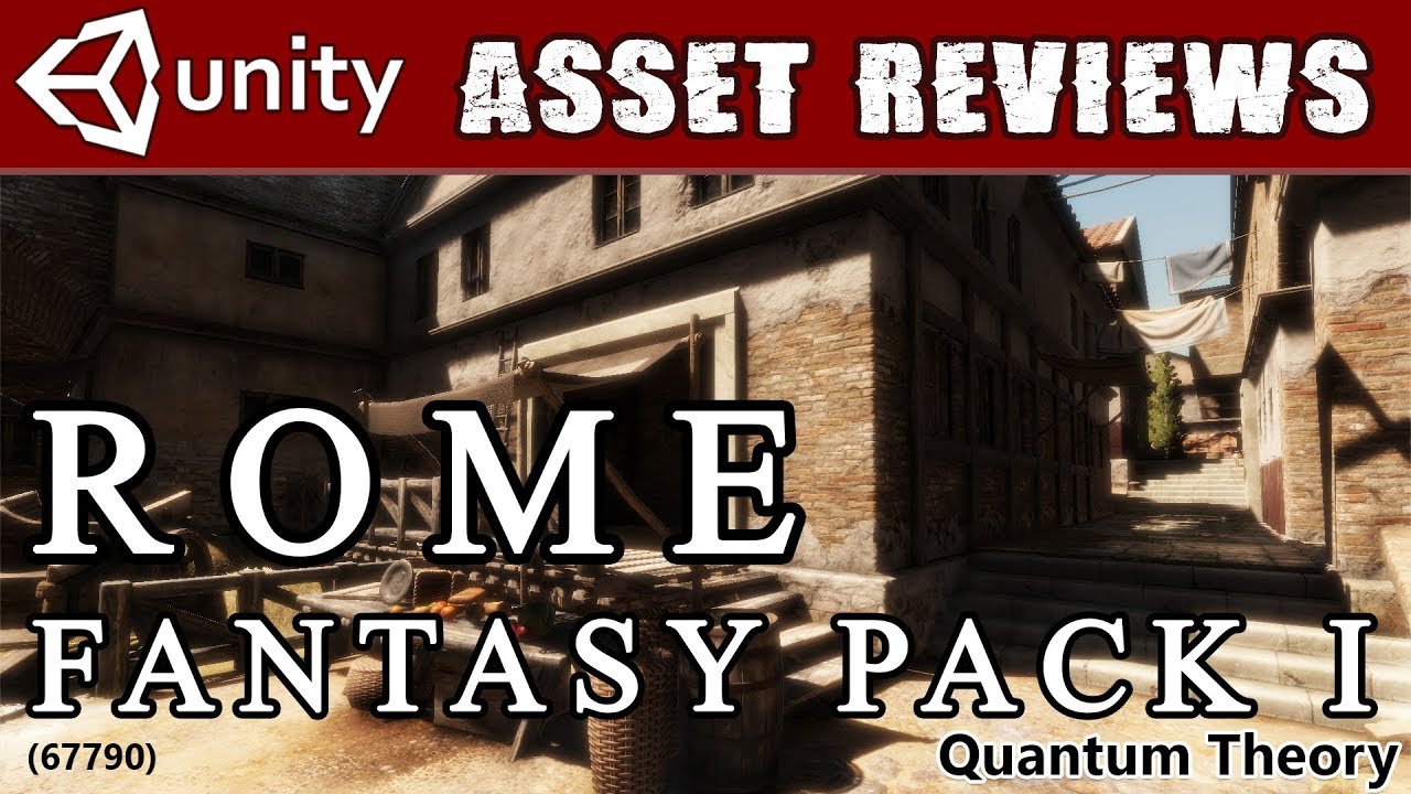 Unity Asset Kit Reviews - Rome Fantasy Pack I - YouTube
