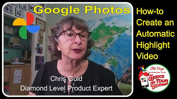 Automatic Highlight Video in Google Photos Tutorial Video